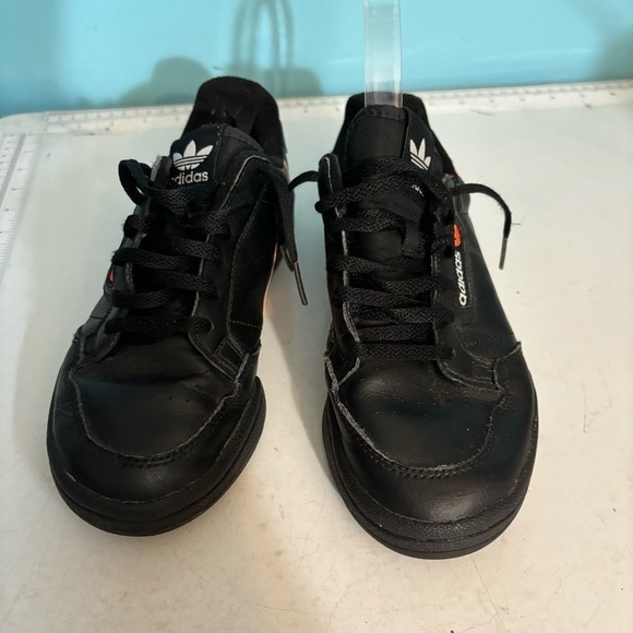 Adidas continental ‎ 80 black big girls shoes in size 4 - Picture 2 of 10
